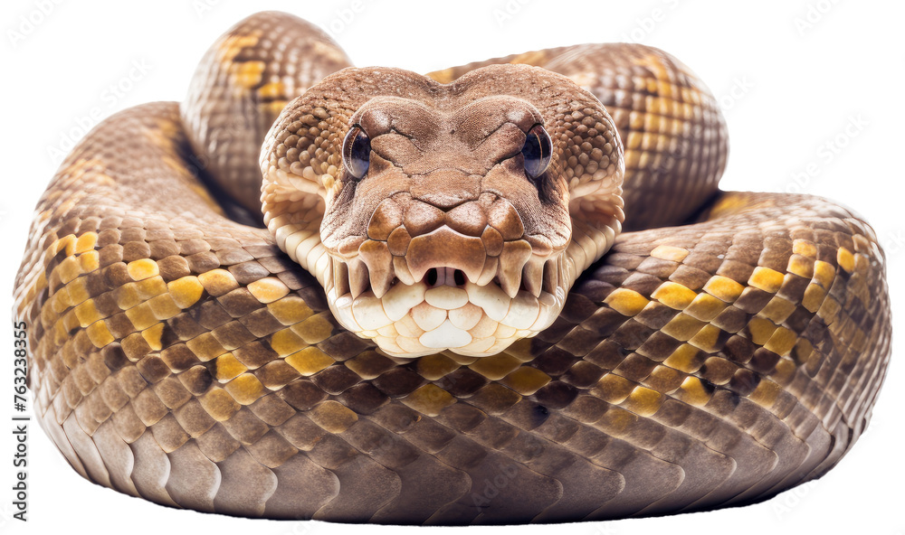 Obraz premium Snake with transparent background