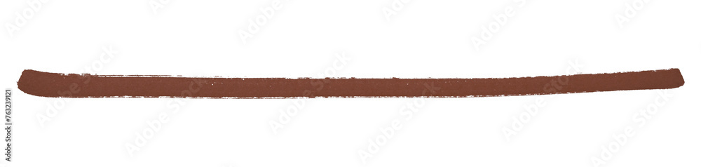 Brown stroke brush isolated on transparent background. Brown stroke brush isolated on transparent background.