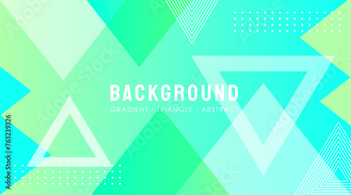 Vector Triangle Gradient abstract Background