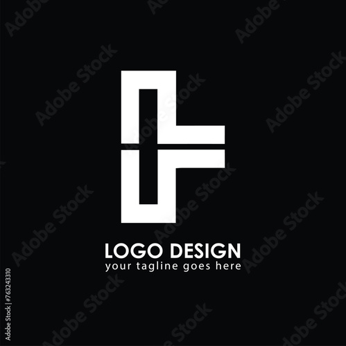 NU UN Logo Design, Creative Minimal Letter UN NU Monogram