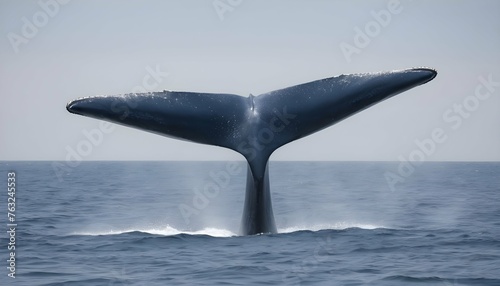 A Blue Whale With Its Flippers Outstretched Glidi Upscaled 6