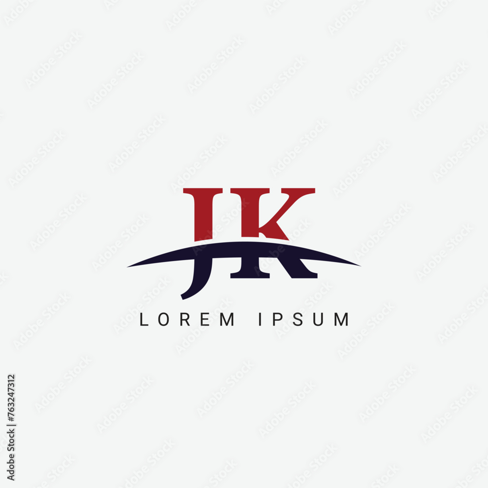 Initial J K, JK Letter Logo design vector template, Graphic Symbol for Corporate Business Identity Initial J K, JK Letter Logo design vector template, Graphic Symbol for Corporate Business Identity