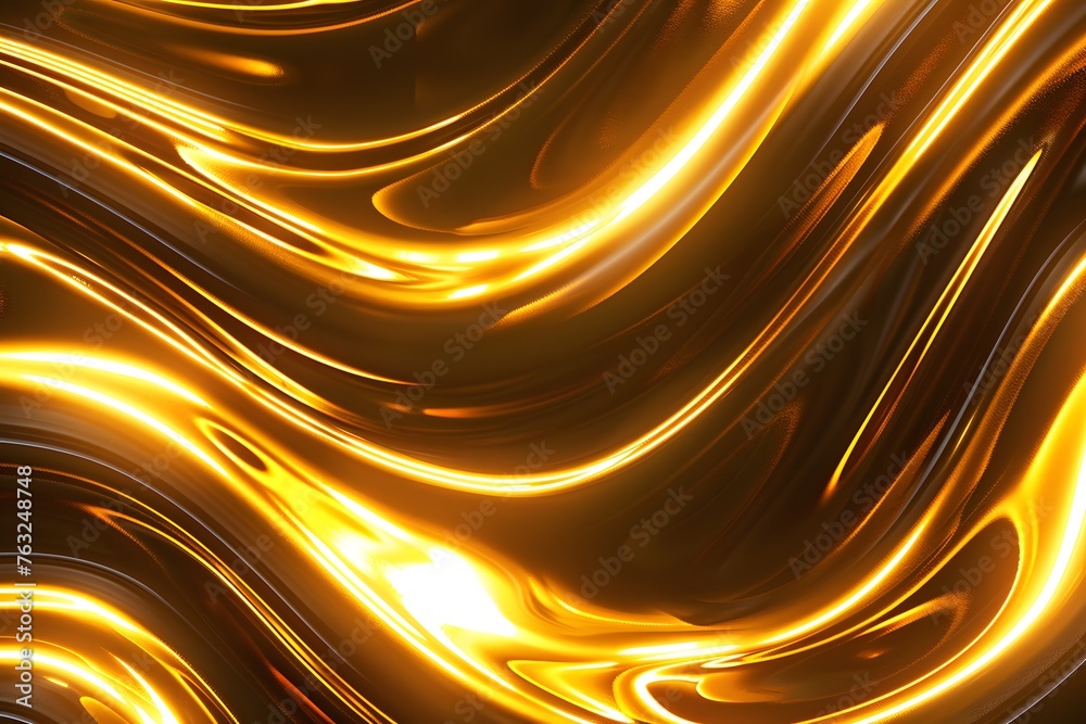 Golden Swirls of Abstract Light and Motion A Vibrant Vortex of Orange and Gold Golden Swirls of Abstract Light and Motion A Vibrant Vortex of Orange and Gold