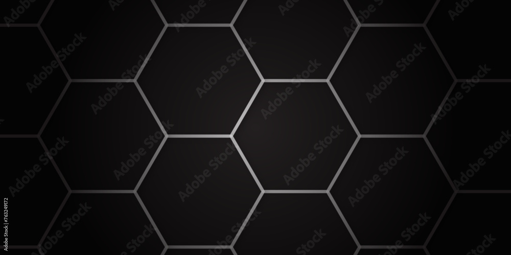 Abstract background with hexagon and black hexagonal background design. luxury geometric black pattern mesh cell texture. dark gray honeycomb texture background. geometric patterns drop shadow. Abstract background with hexagon and black hexagonal background design. luxury geometric black pattern mesh cell texture. dark gray honeycomb texture background. geometric patterns drop shadow.