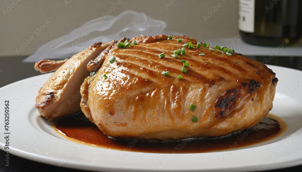 Chicken Steak on the Teppan Chicken Steak on the Teppan