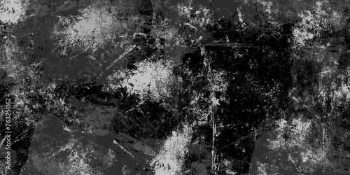 Distressed overlay texture rough black isolated on white and white texture vector grunge background. Distressed Rough Black cracked dark concrete floor or old grunge background. texture black gray.
