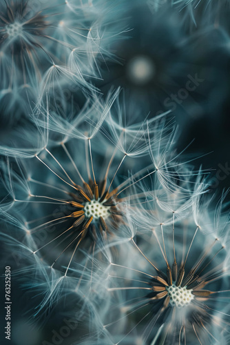 Isolated dandelion © grey