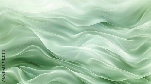 Subtle green gradients and gentle waves, perfect for creating harmonious web designs.