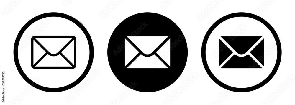 mail envelope icon vector. symbol, sign mail envelope icon vector. symbol, sign