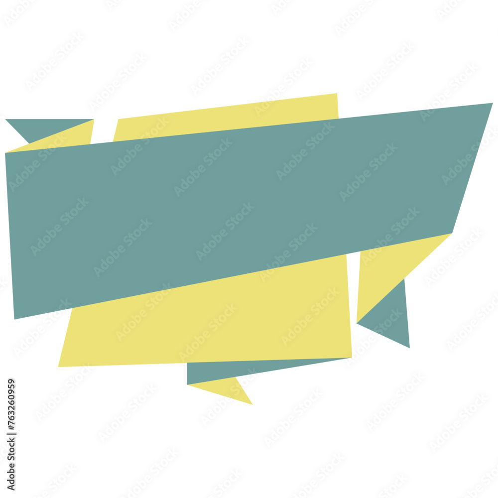 Ribbon Banner Elemen Ribbon Banner Elemen