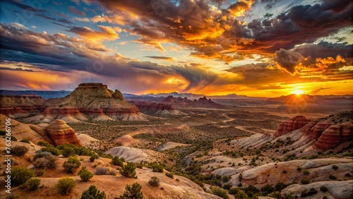 sunset-landscape-at-paria-rimrocks--utah