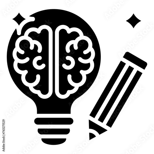 Innovation Icon Element For Design