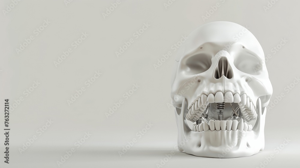 Fototapeta premium Dental Concept 3d render style