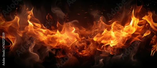 Fire flames on black background (4).jpeg, Fire flames on black background