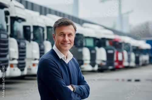 Logistics manager at truck fleet