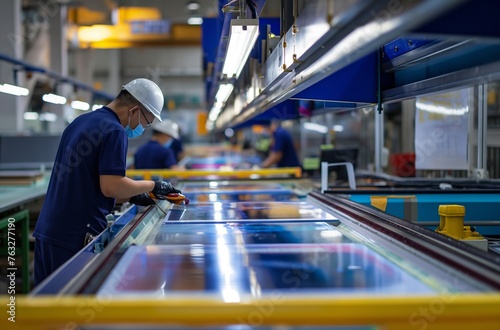 LCD manufacturing process © Victoria