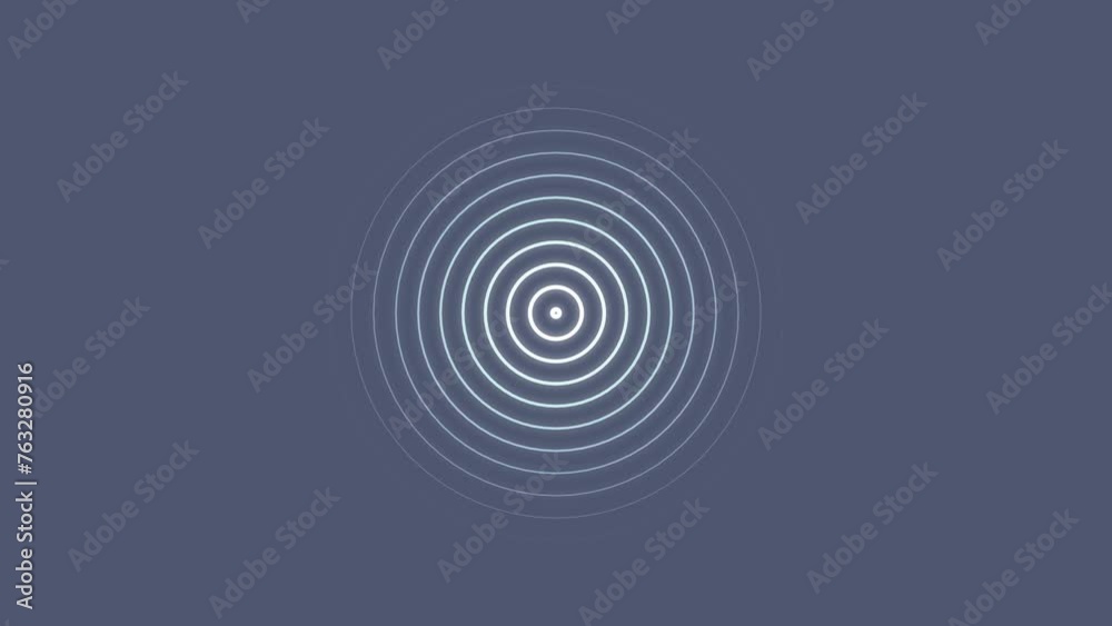 Abstract frequency radio waves signal and seamless circle loop line animation 4k video. Abstract frequency radio waves signal and seamless circle loop line animation 4k video.