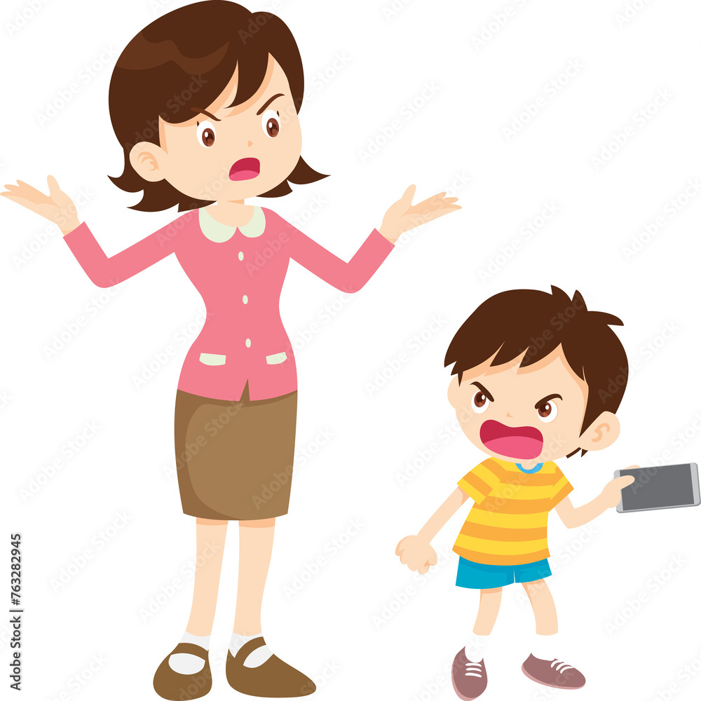 parent angry scold to kid addicted mobile phone parent angry scold to kid addicted mobile phone