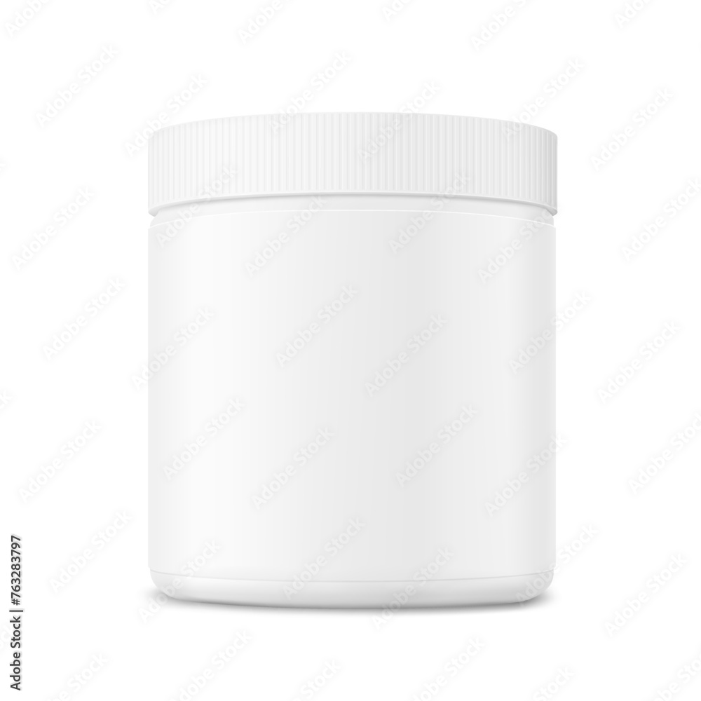 Blank cosmetic package container for creme, mask. Vector illustration isolated on white background. Can be use for your design, advertising, promo and etc. EPS10. Blank cosmetic package container for creme, mask. Vector illustration isolated on white background. Can be use for your design, advertising, promo and etc. EPS10.