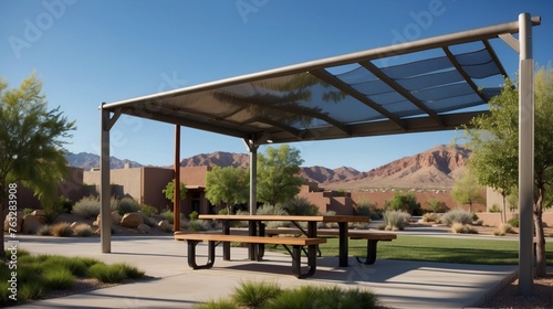 Outdoor shade structure