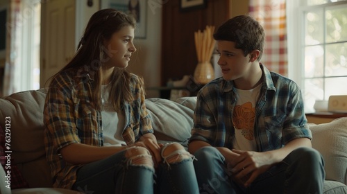 Create a dialogue between siblings as they discuss how to divide their deceased parent's inheritance, delving into the complexities of family dynamics and financial fairness