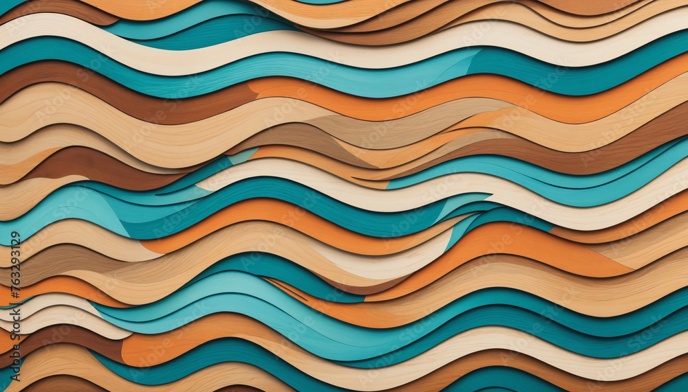 abstract color wooden waves background abstract color wooden waves background