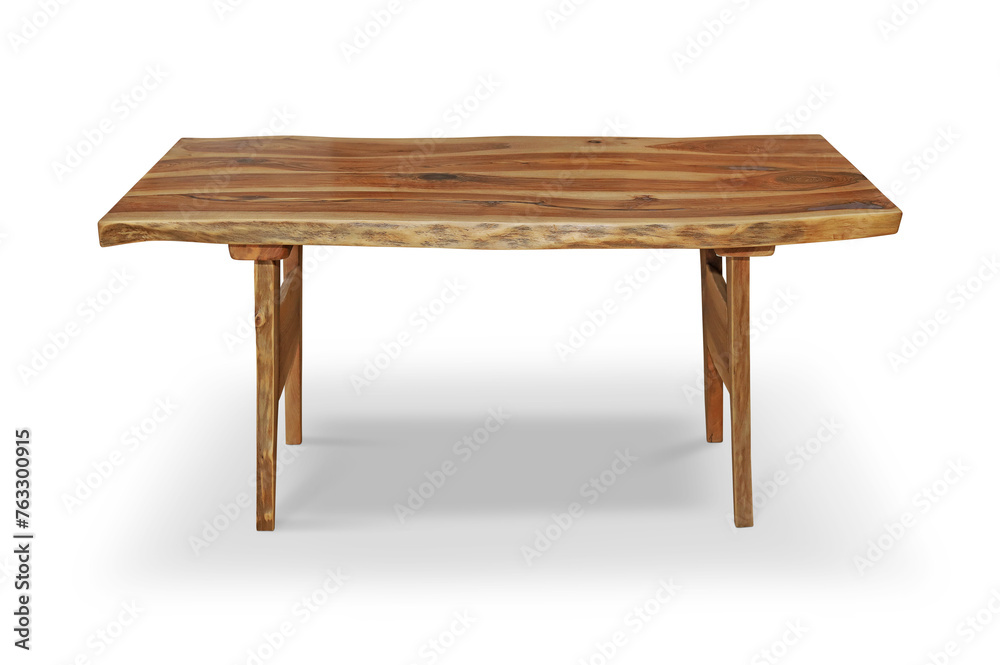 old wooden table in white background old wooden table in white background