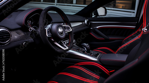 Retrofit a carbon fiber interior on a sports coupe. © Transport Images