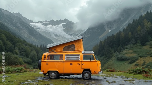 camping car for family vacation travel comfort