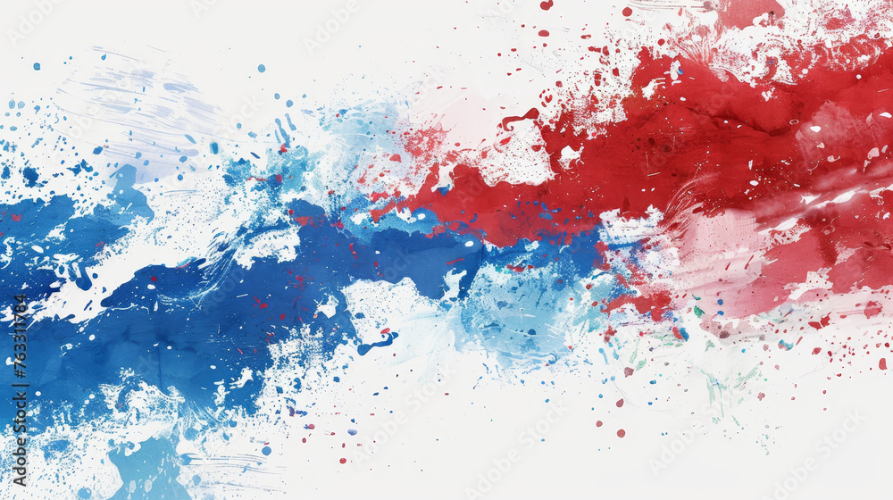 Red white and blue Americana themed background
