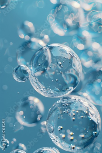 Bubbles are common sight in the ocean.