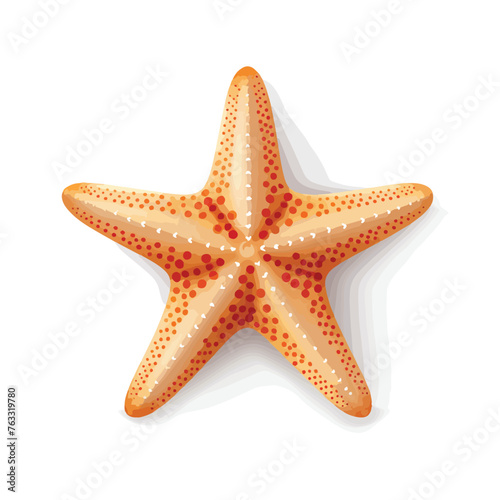 Starfish Clipart isolated on white background