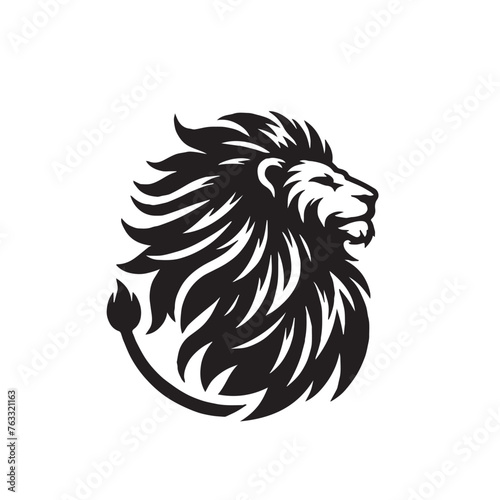 lion silhouette clipart  lion silhouette  vector  lion silhouette   outline  lion silhouette  png