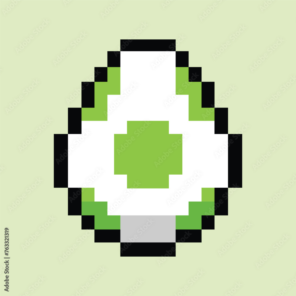 Fototapeta premium Egg Game Pixelation