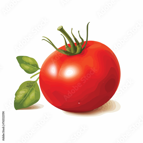 Tomato Clipart isolated on white background 