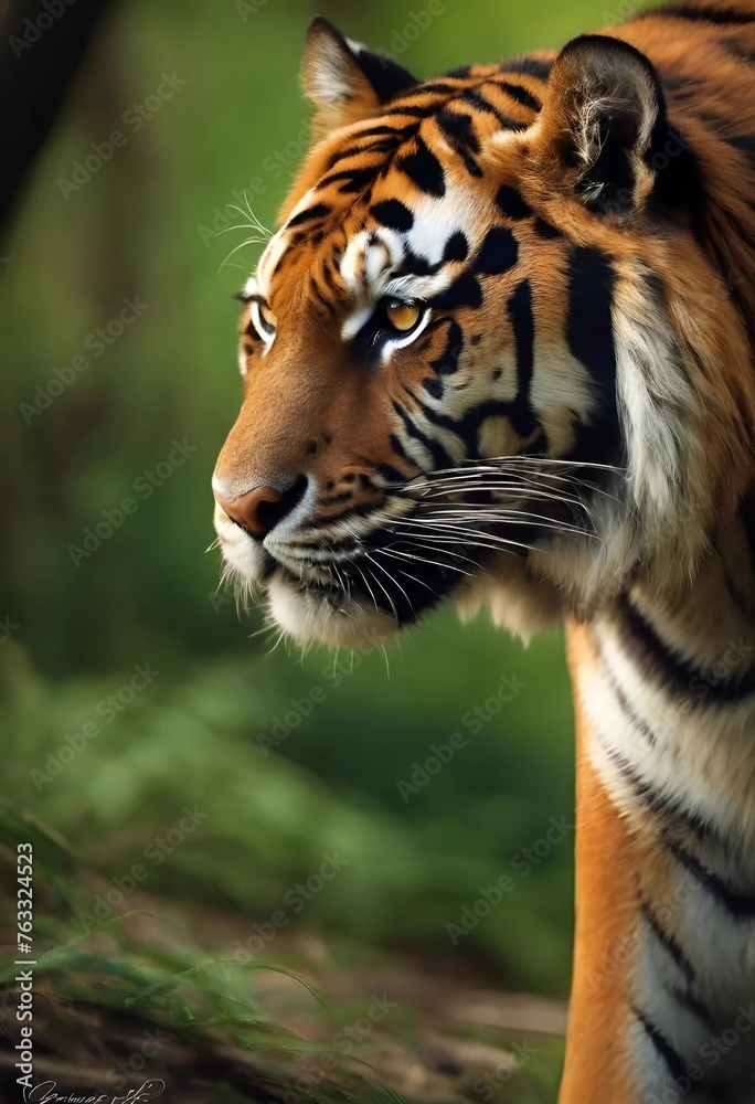 Fototapeta premium portrait of a tiger