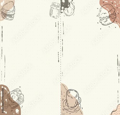 Illustration vector to do list template notebook noe sticky