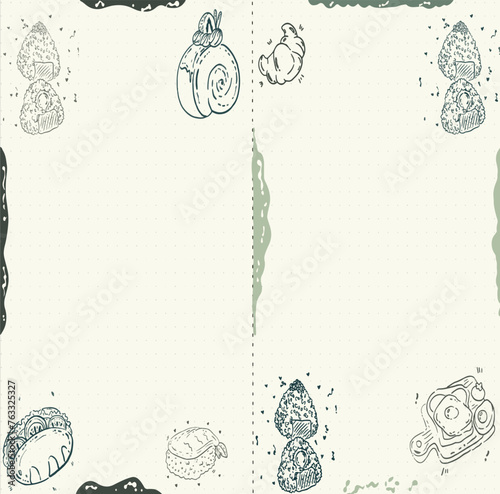 Illustration vector to do list template notebook noe sticky