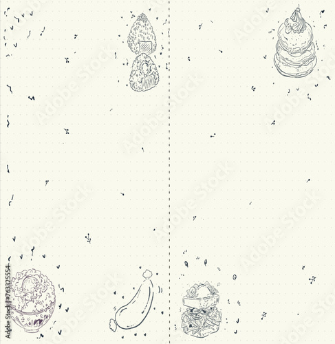 Illustration vector to do list template notebook noe sticky