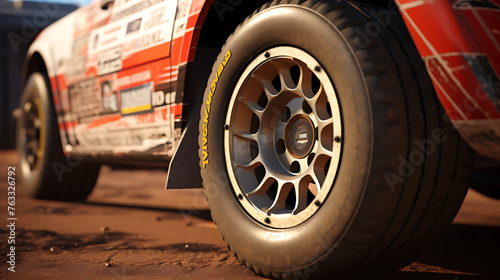 Upgrade the brakes and rotors on a rally car.