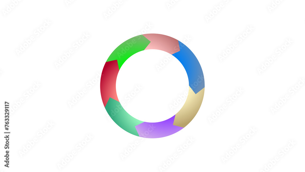 Virtuous circle diagram without text, wheel of seven-sevenths methodology, seven parts graphic explanation virtuous cycle seven sevenths on transparent background. Virtuous circle diagram without text, wheel of seven-sevenths methodology, seven parts graphic explanation virtuous cycle seven sevenths on transparent background.