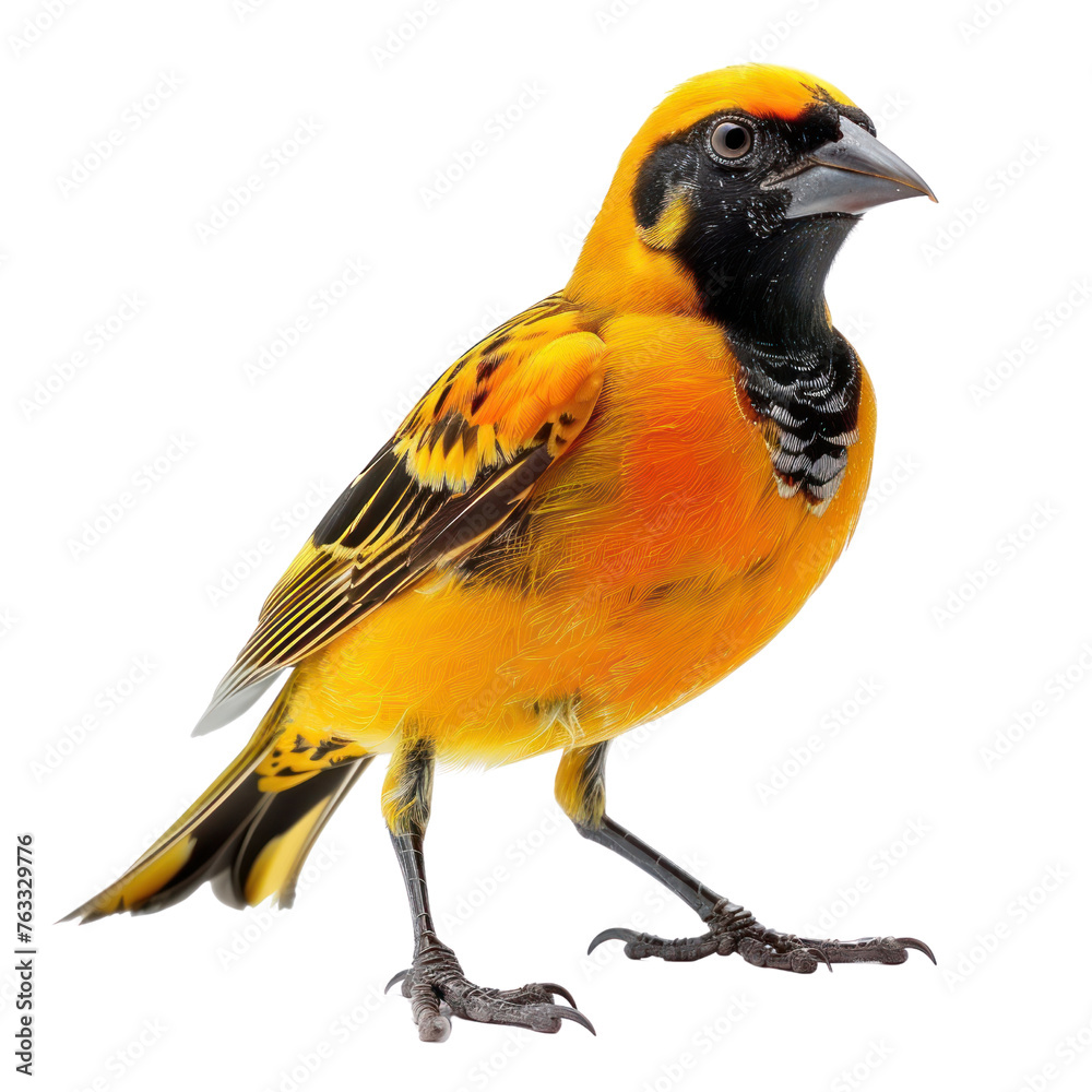 Fototapeta premium Baltimore oriole isolated on transparent background