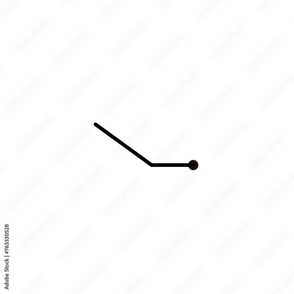 Vector infographic pointer line Vector infographic pointer line