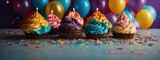 birthday background theme bright colors