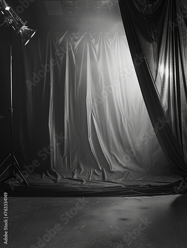 An empty background - like an empty stage