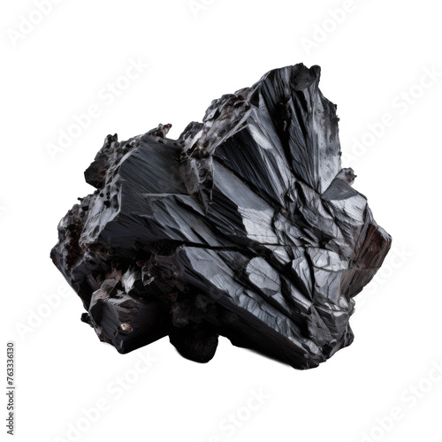Hypersthene isolated on transparent background