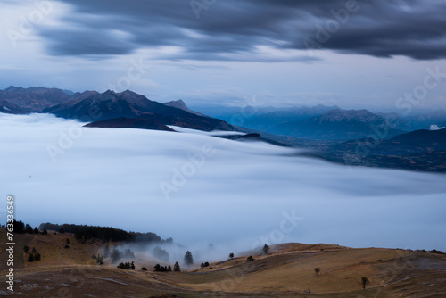 Champsaur et nuage 