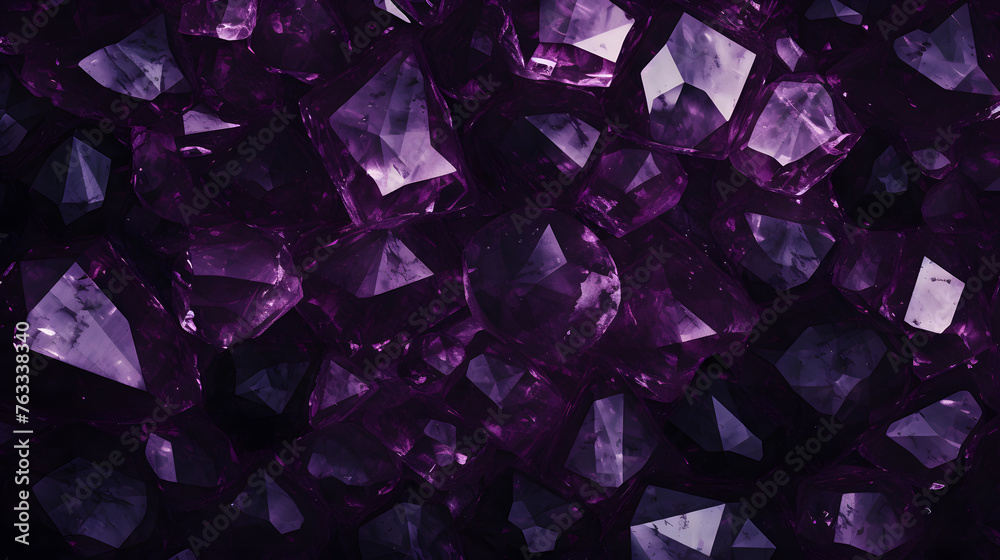 A bunch of purple diamonds are shown in this image, with a texture background of purple and pink lights in the middle of the image. generative ai A bunch of purple diamonds are shown in this image, with a texture background of purple and pink lights in the middle of the image. generative ai