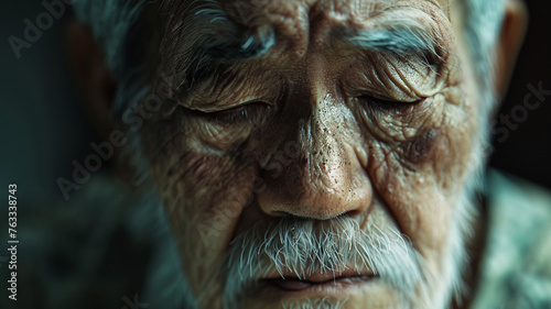 very old, desperate, tired ...