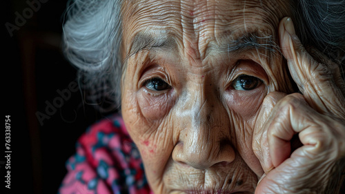 very old, desperate, tired ...